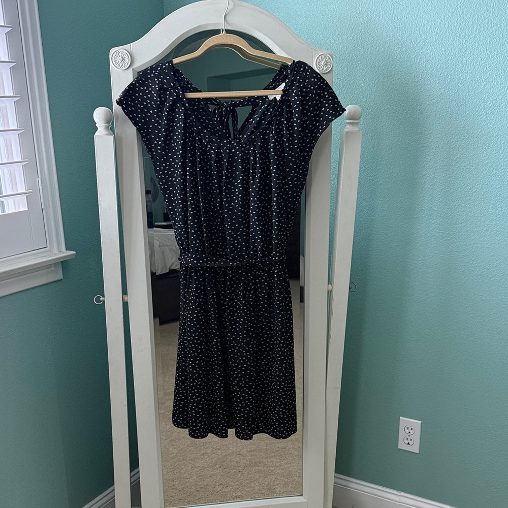 LC Lauren Conrad Black and White Mini Dress
